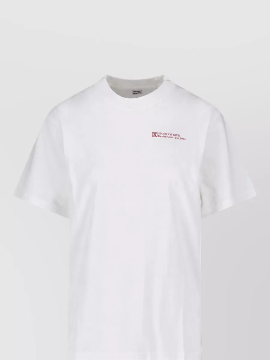 Sporty & Rich short sleeve t-shirt