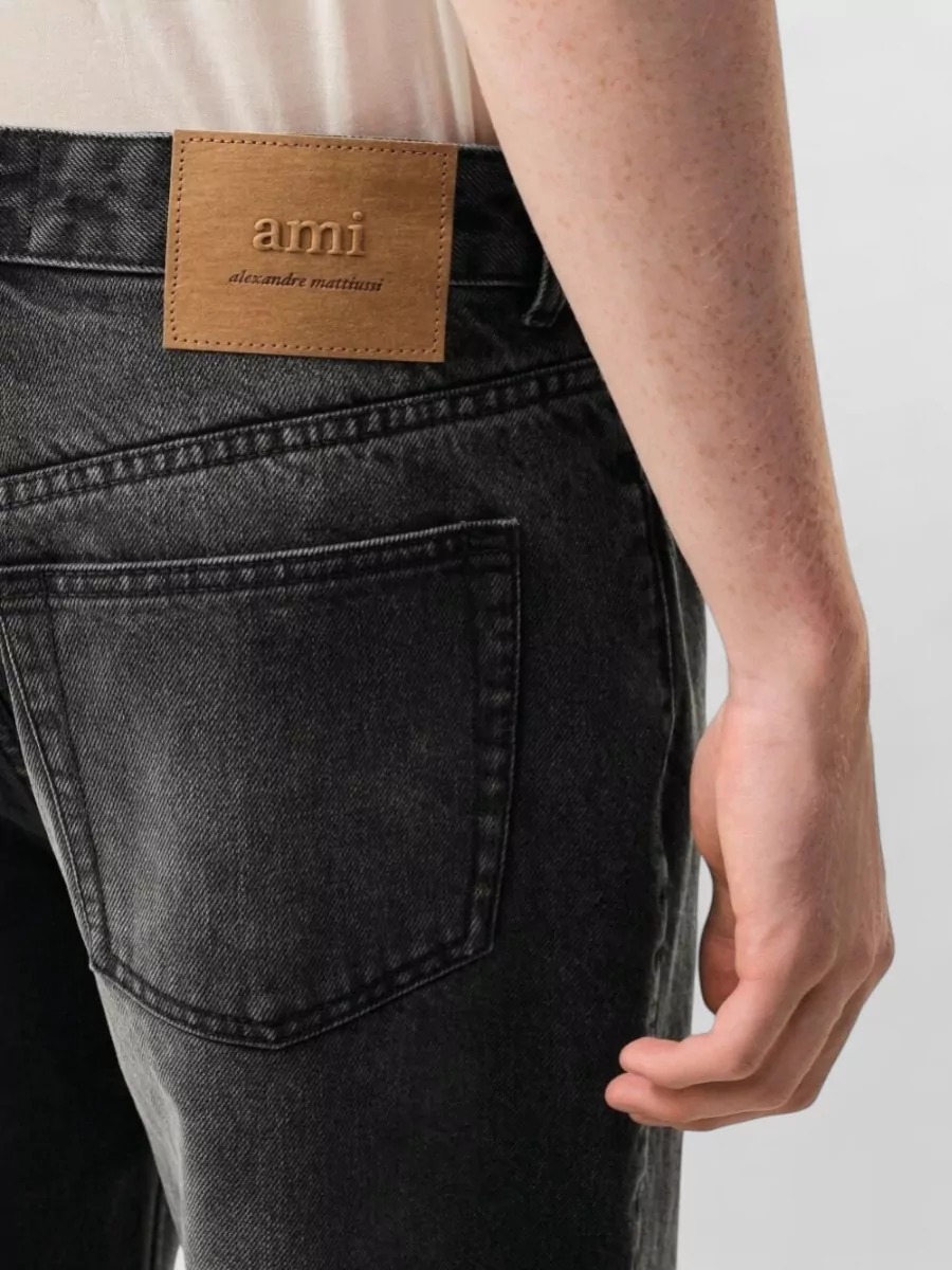 Ami Paris Wide-Leg Jeans