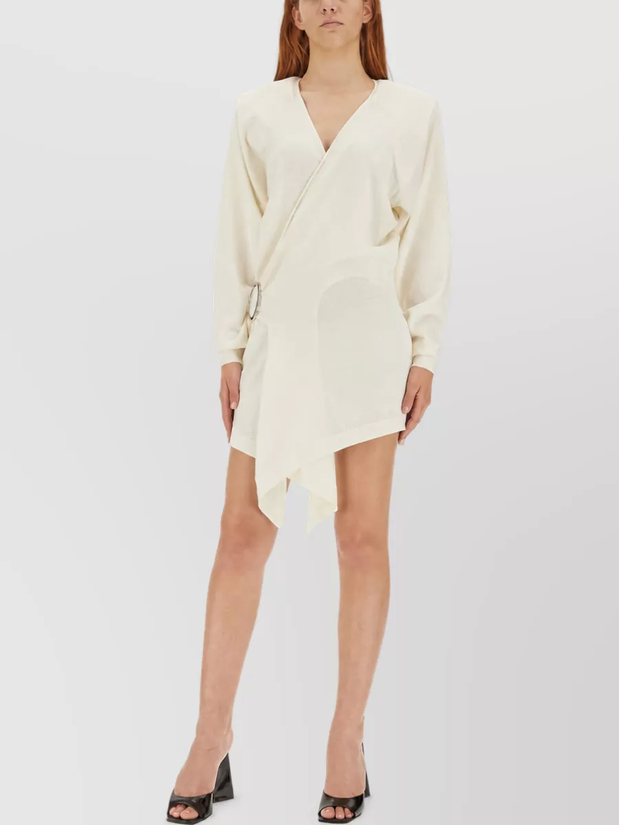 The Attico Wool Mini Dress