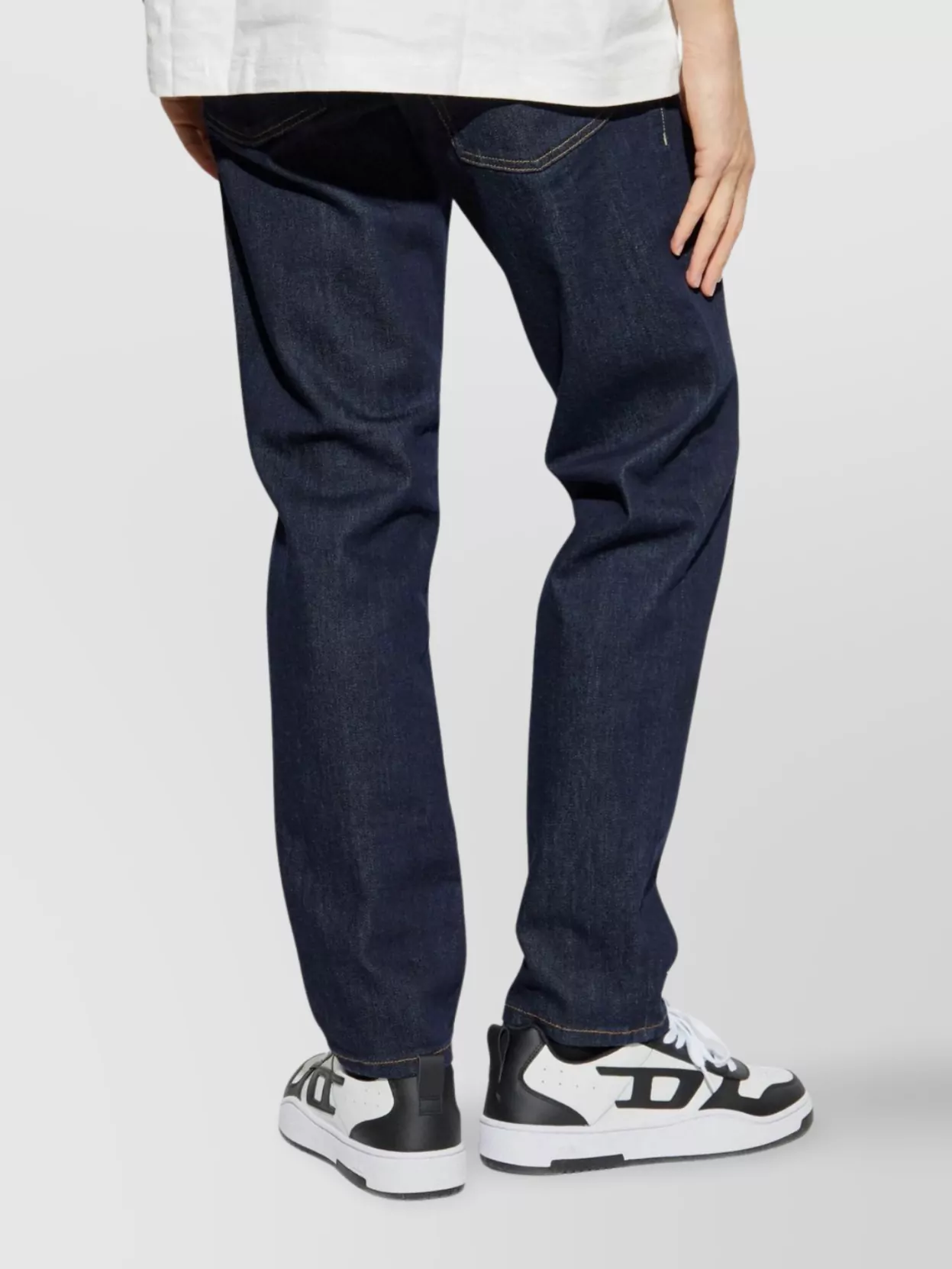 Diesel 2023 Denim Trousers With Belt Loops
