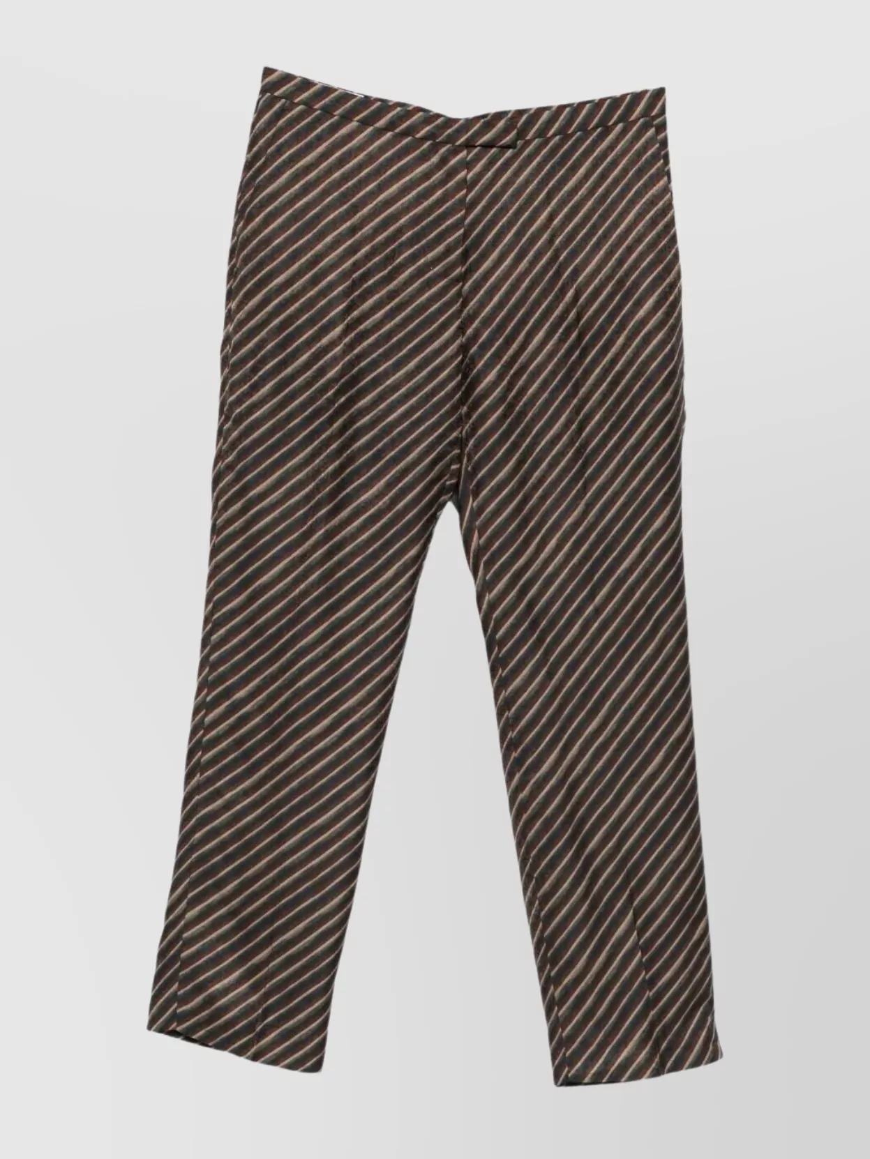 Dries Van Noten Palola Wool Striped Trousers Clothing In Black