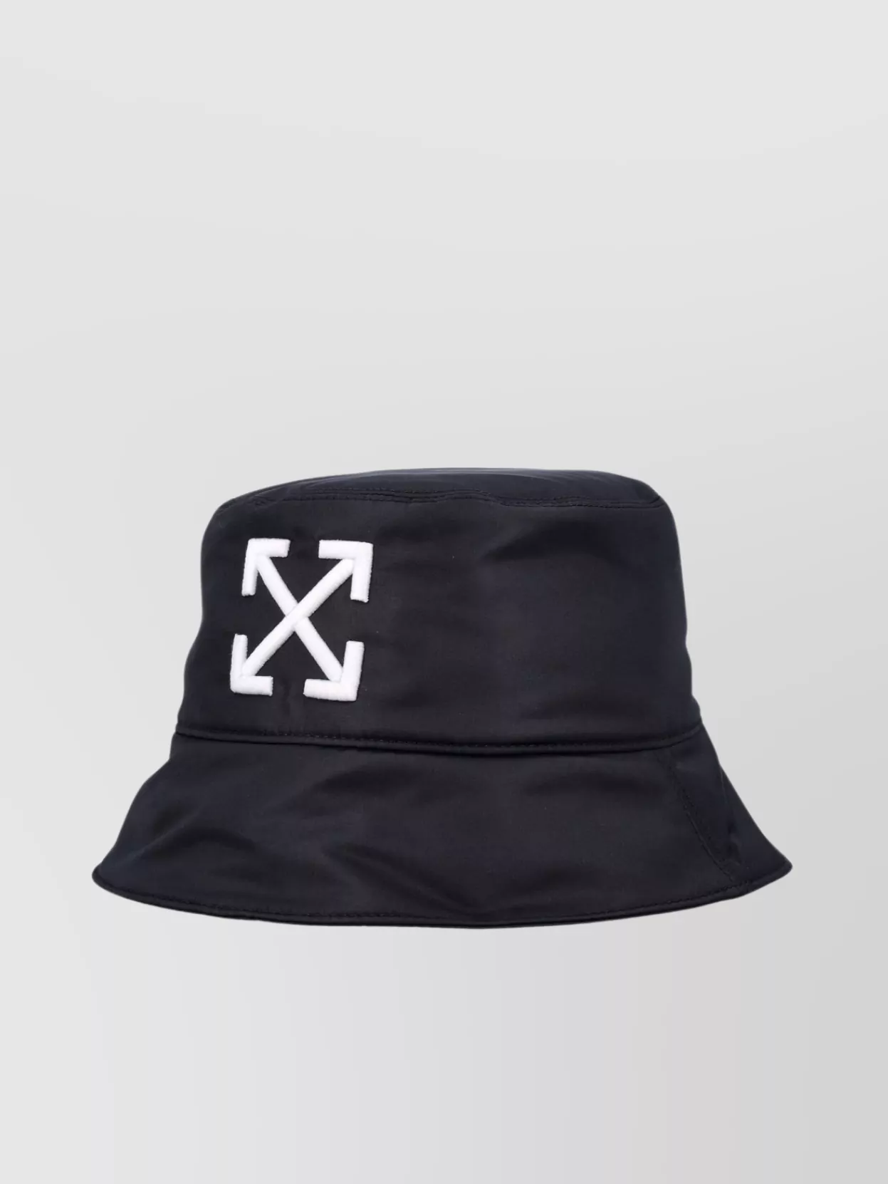 Off-white Bucket Hat Arrow Stitch Wide Brim
