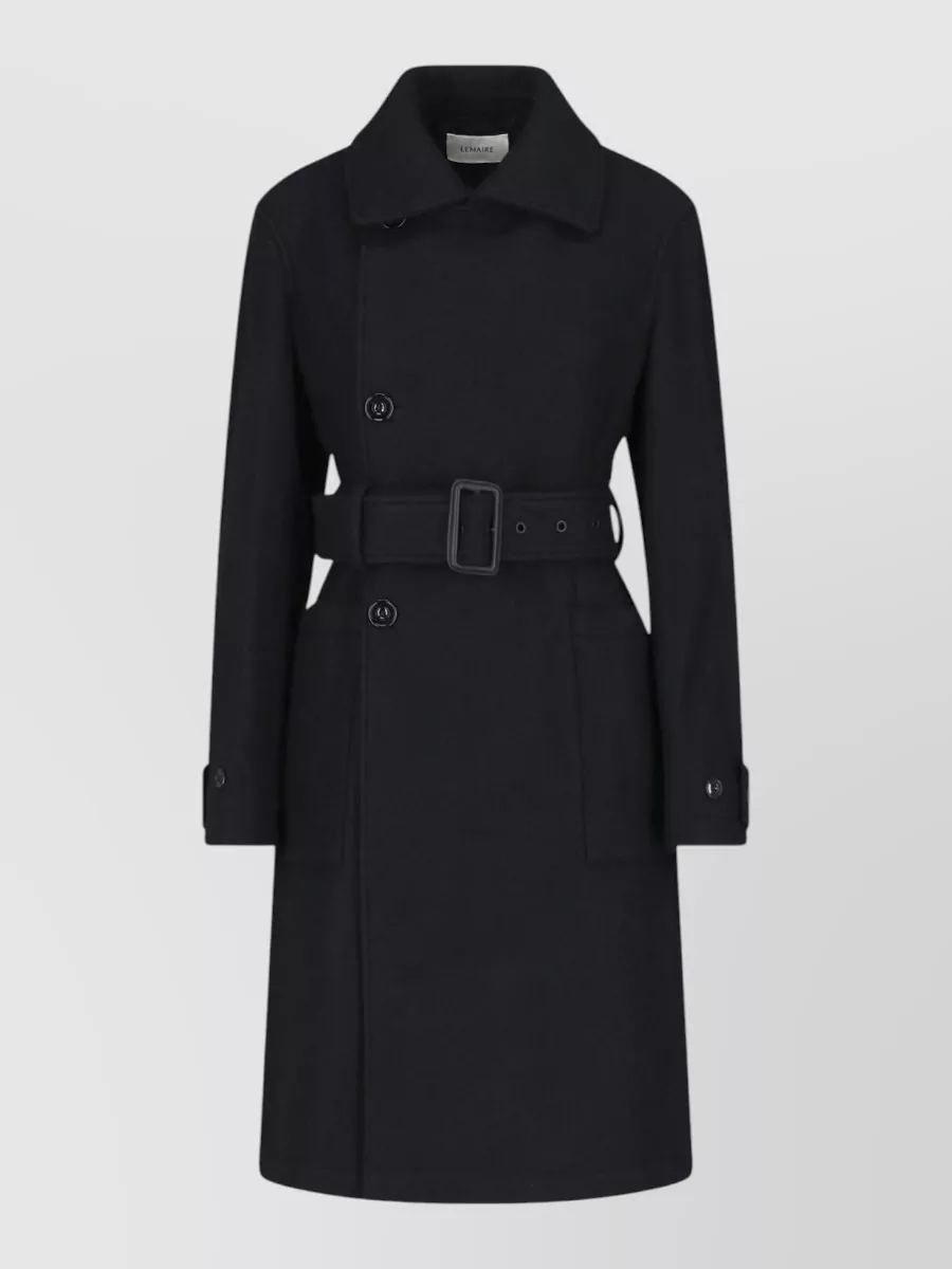 Lemaire Wool alpaca trench coat