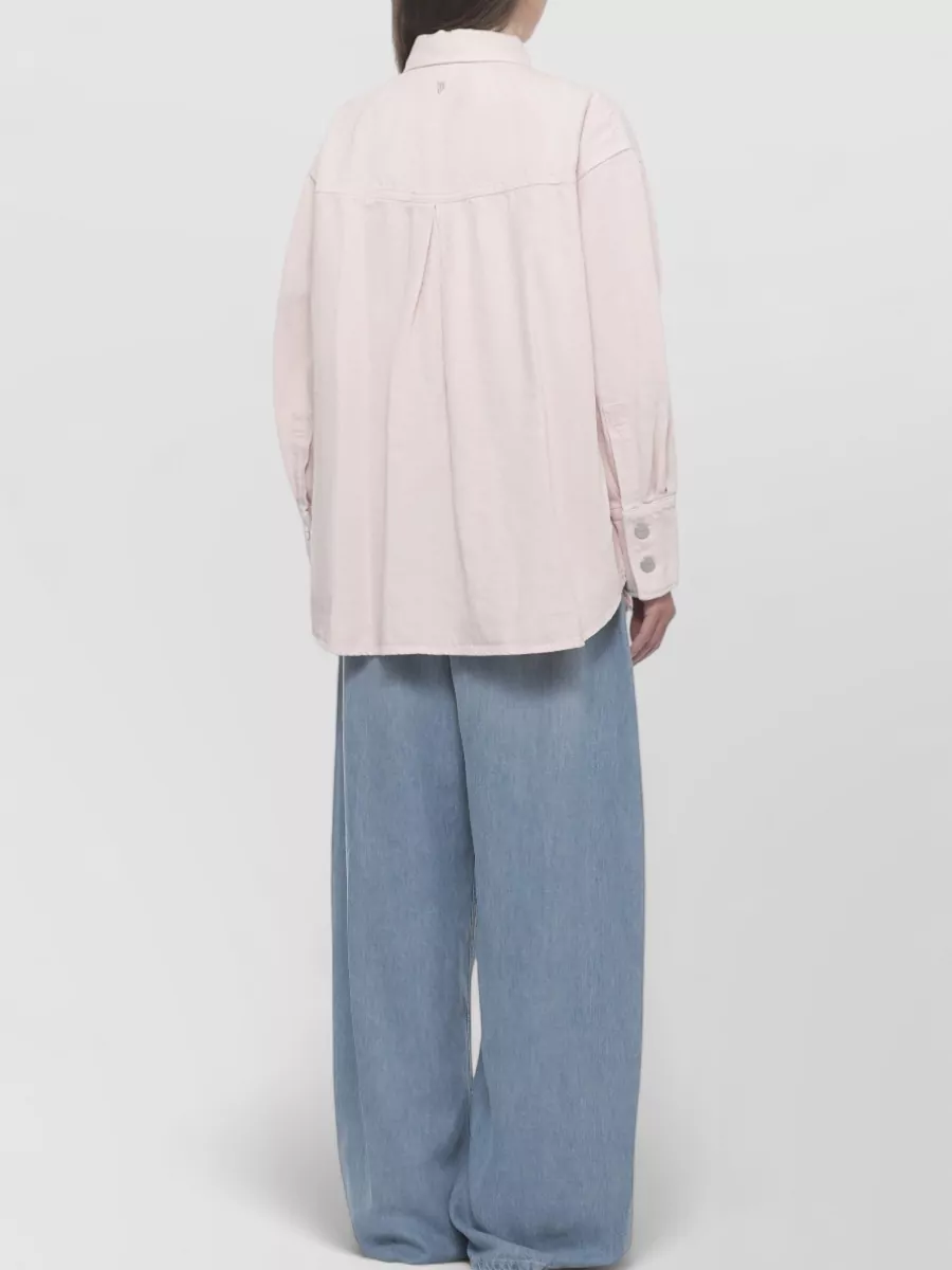 Dondup Cotton Oversized Shirt Jacket
