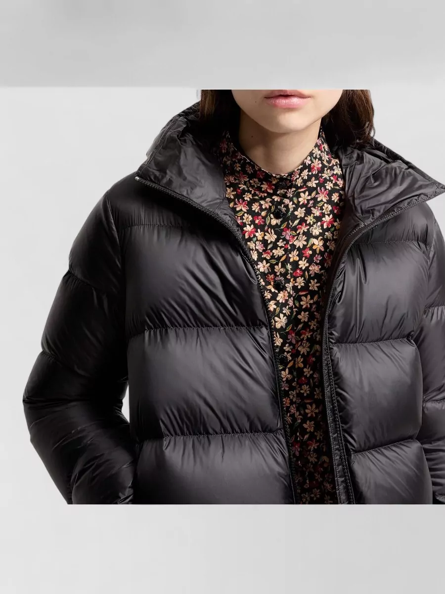 Moncler Down Hooded Short Puffer Jacket