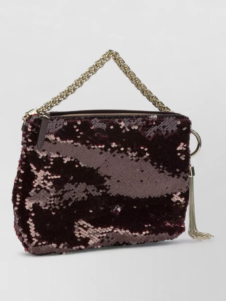 Jimmy Choo Callie Small Fabric Clutch Bag
