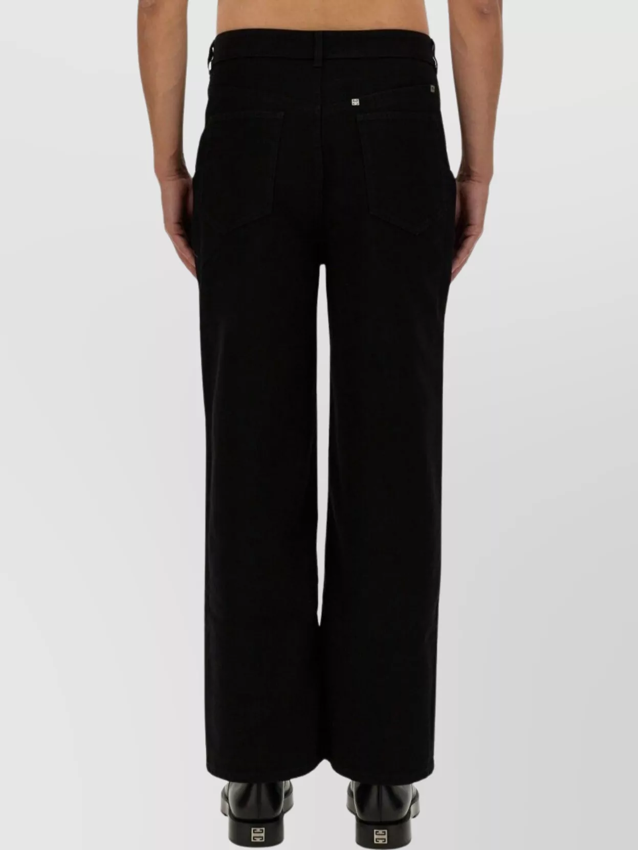 Givenchy Wide Leg Denim Trousers