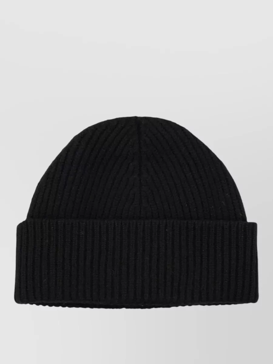 Ami Paris wool ribbed beanie