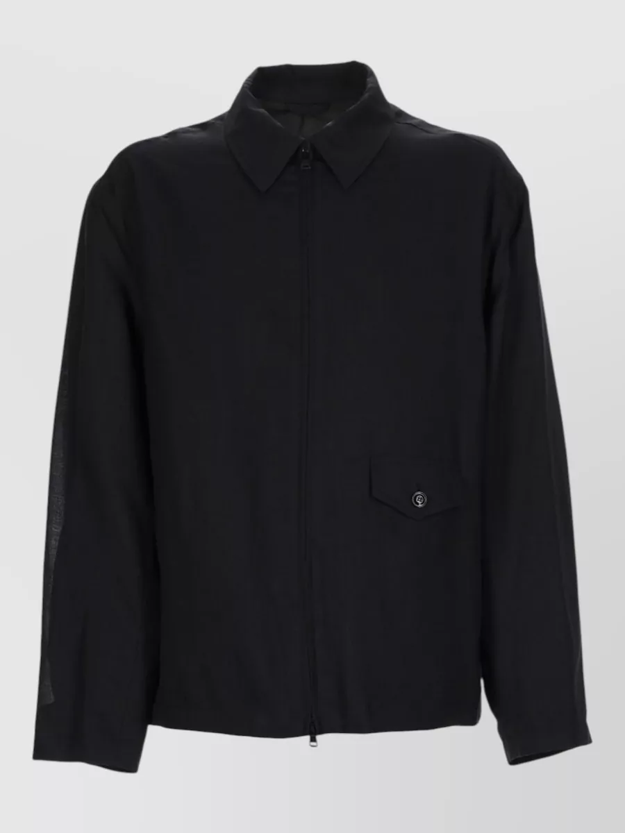 Our Legacy merino wool single-breasted coat