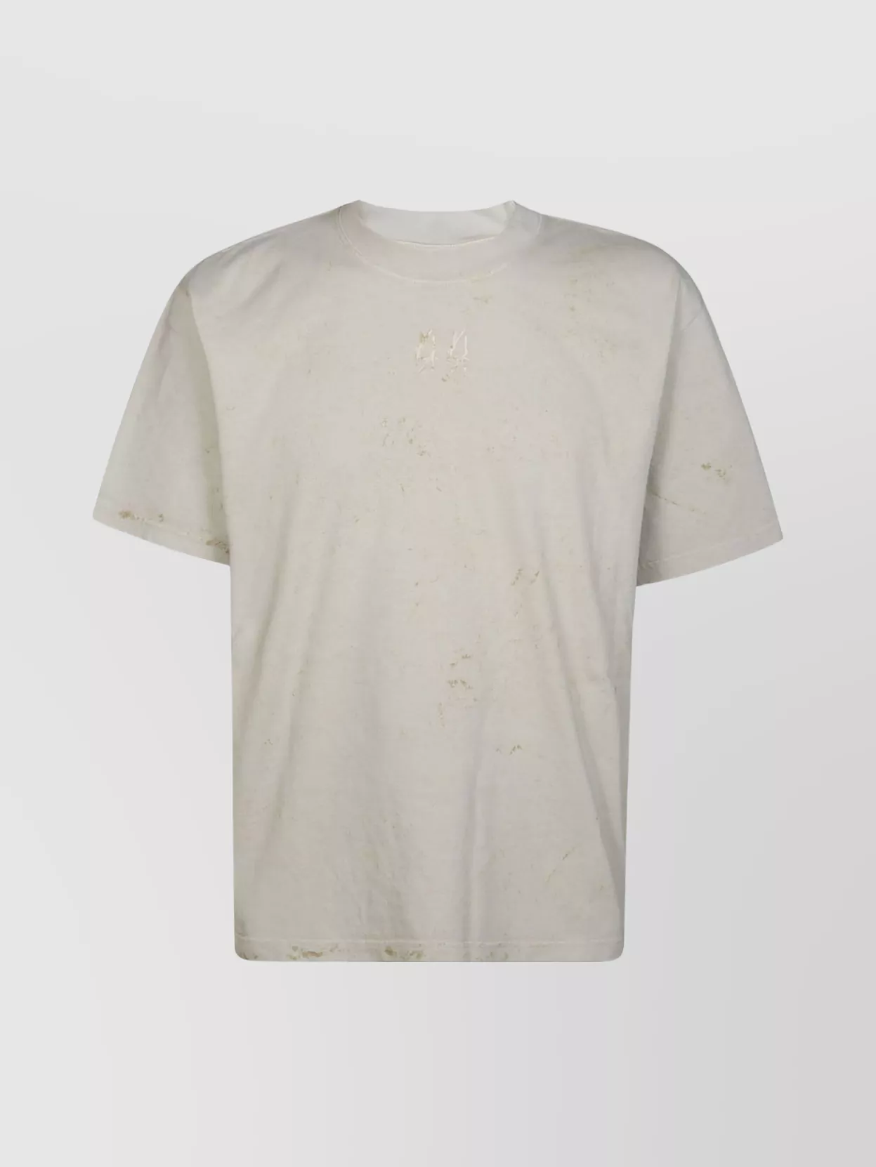 Shop 44 For Label Crew Neck Distressed Logo T-shirt
