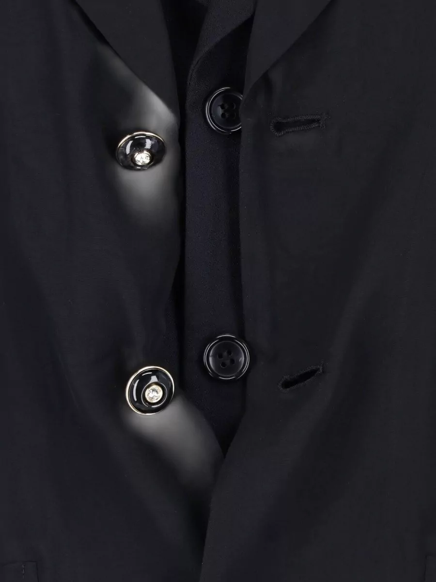 Comme Des Garçons Wool Suit Jacket