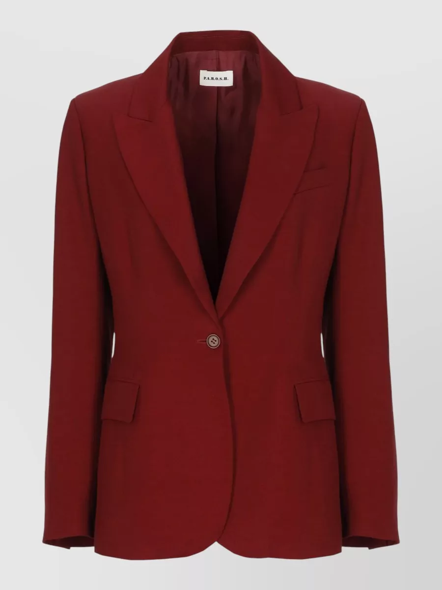 Parosh single-breasted blazer