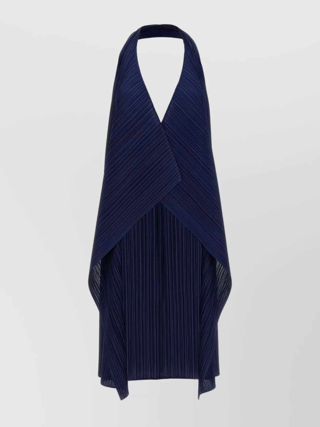 Issey Miyake Vest With Draped Halterneck And Sleeveless