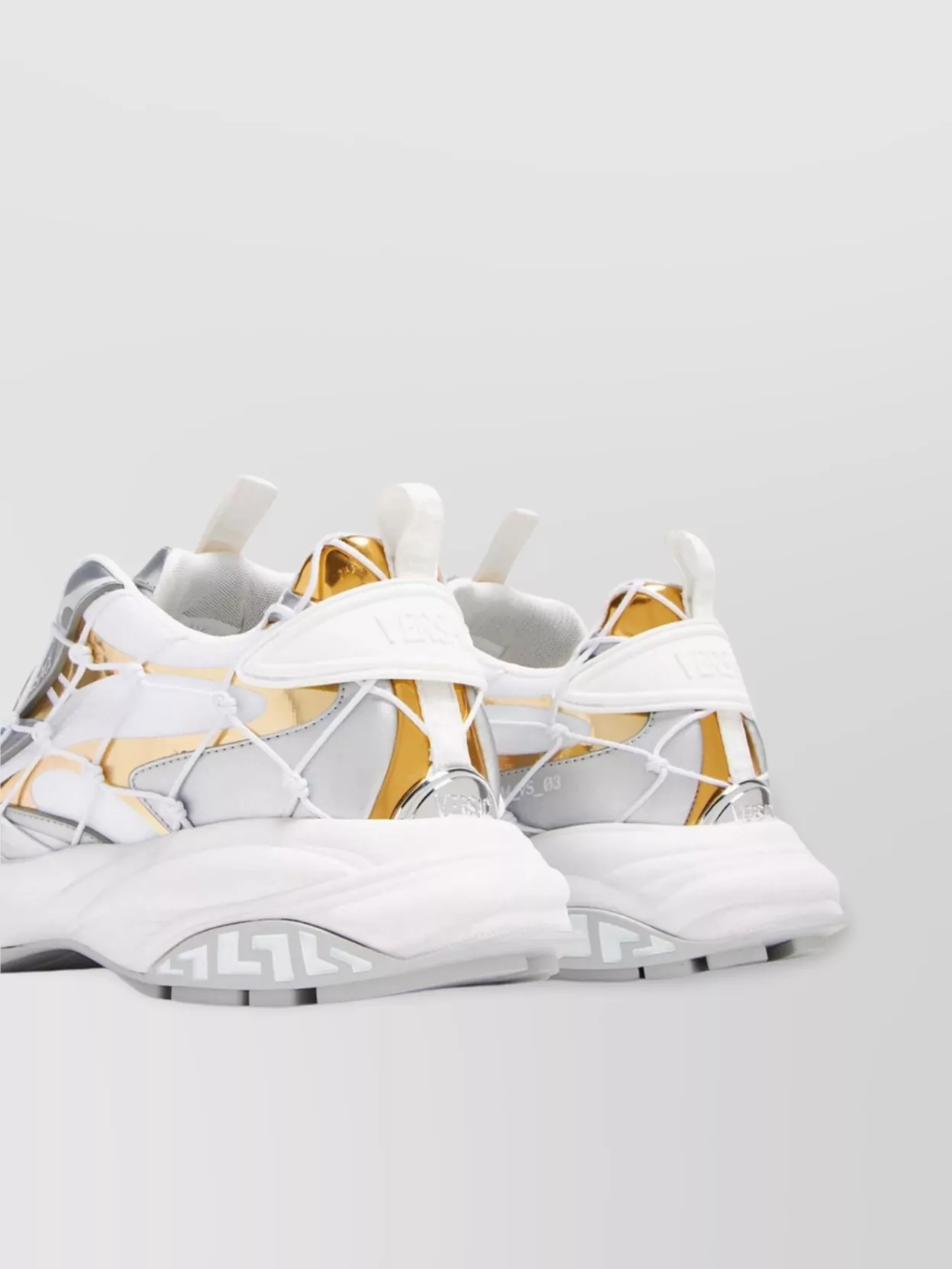 Versace Sneakers Mesh Upper Eva Cushioned Soles