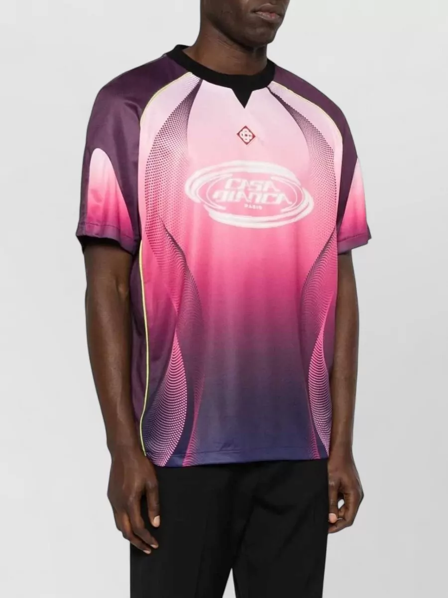 Casablanca Gradient Short-Sleeve T-Shirt