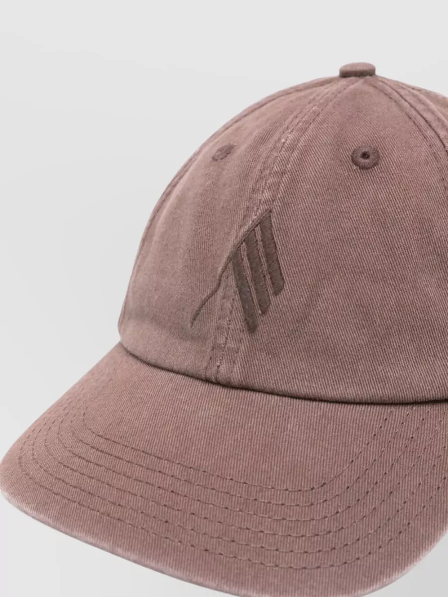The Attico Cotton Logo Baseball Cap