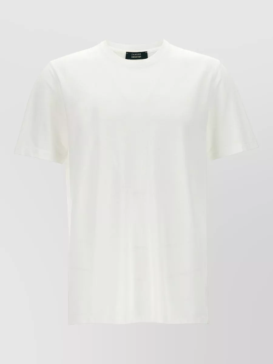 Zanone cotton crewneck short-sleeve t-shirt