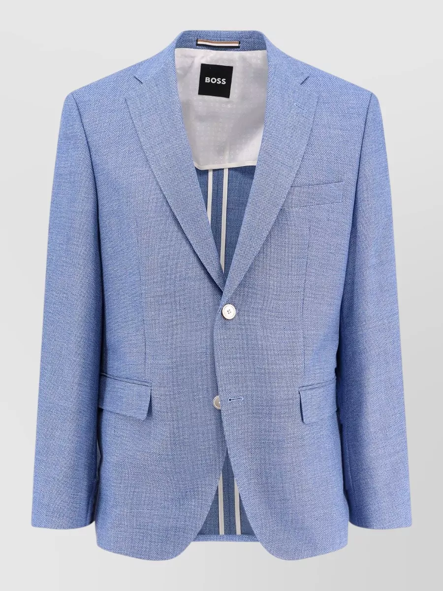 Boss wool blend suit jacket