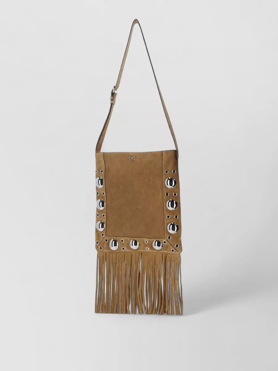 Valentino Garavani Nellcôte Leather Shoulder Bag