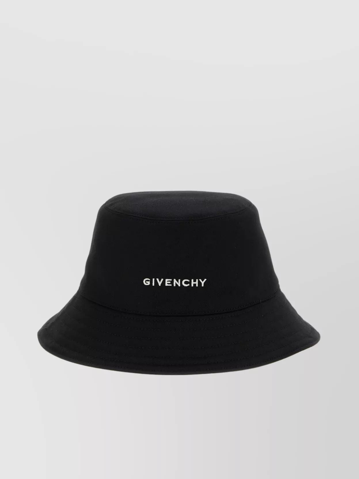 Givenchy Bucket Hat With Logo Embroidery And Wide Brim