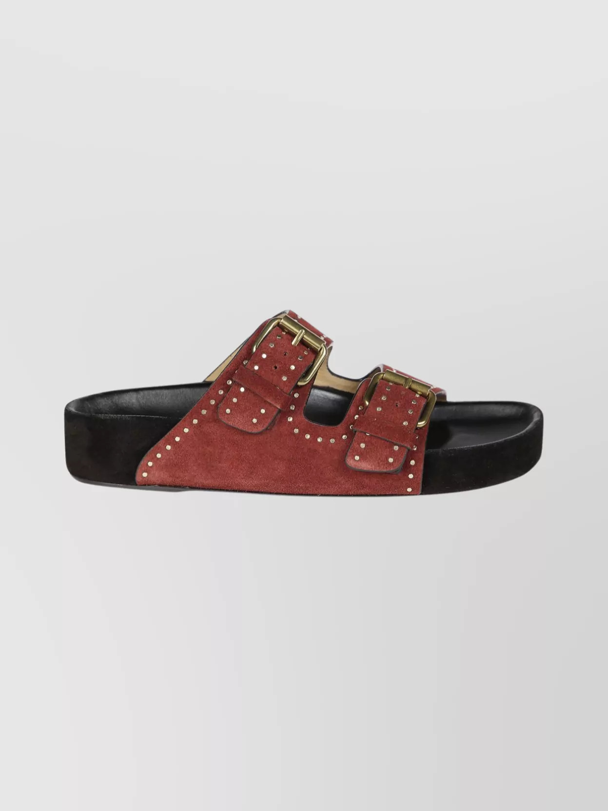 Isabel Marant Etoile Flat Sole Open Toe Sandals With Studs