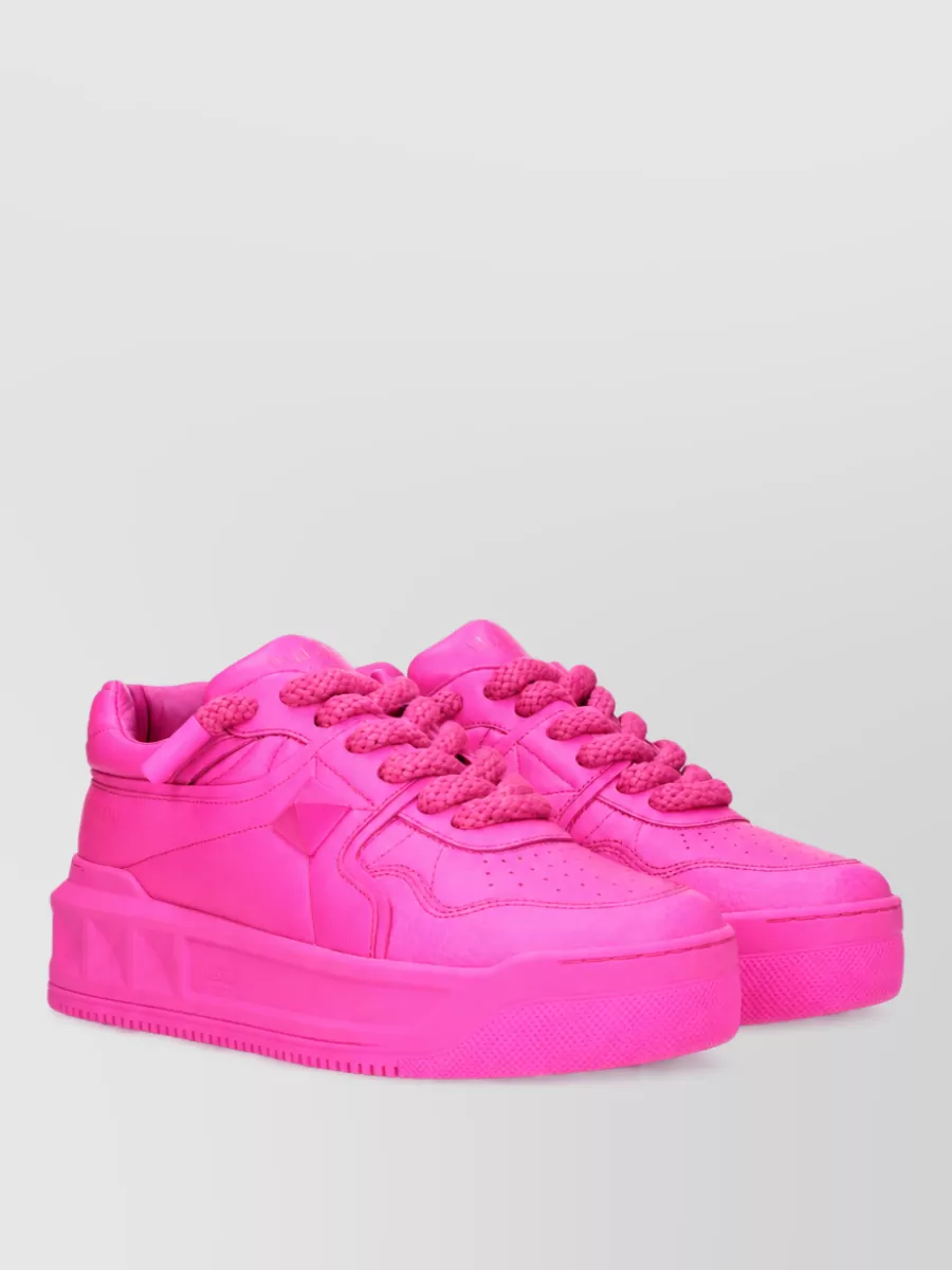 Valentino Garavani Leather Low-Top Sneakers