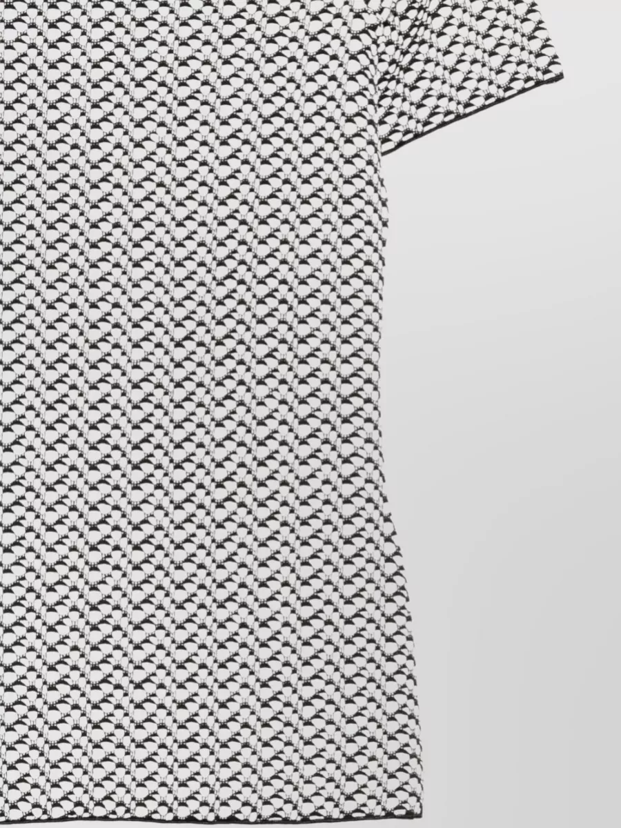 Emporio Armani Ribbed Slim-Fit Short-Sleeve Crewneck Sweater