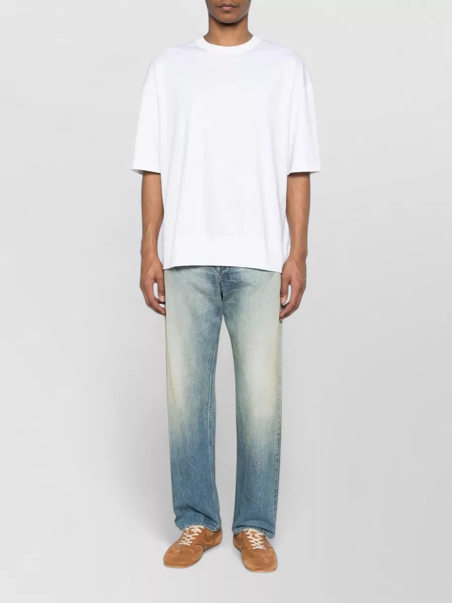 Calvin Klein Mercerized cotton crew neck t-shirt