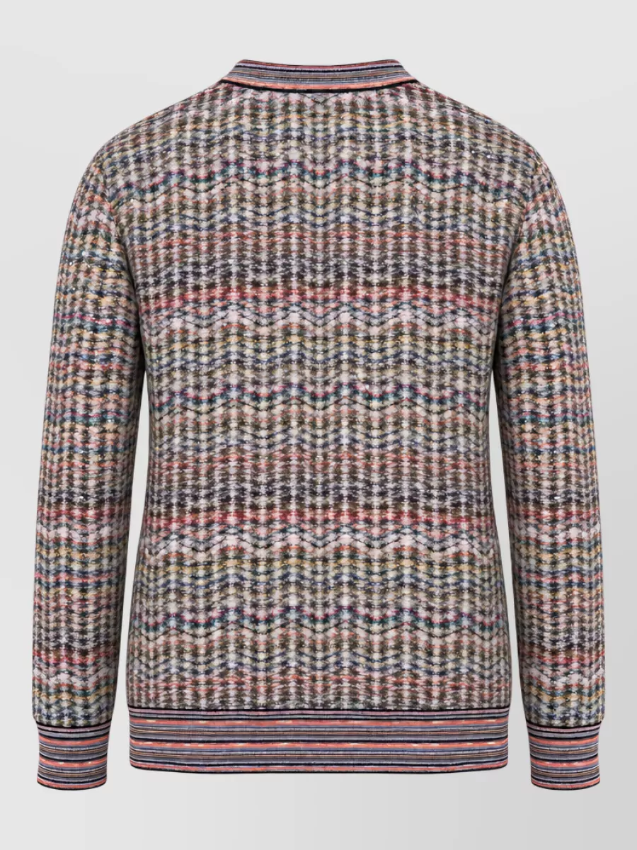 Missoni Fitted Jacket In Multi