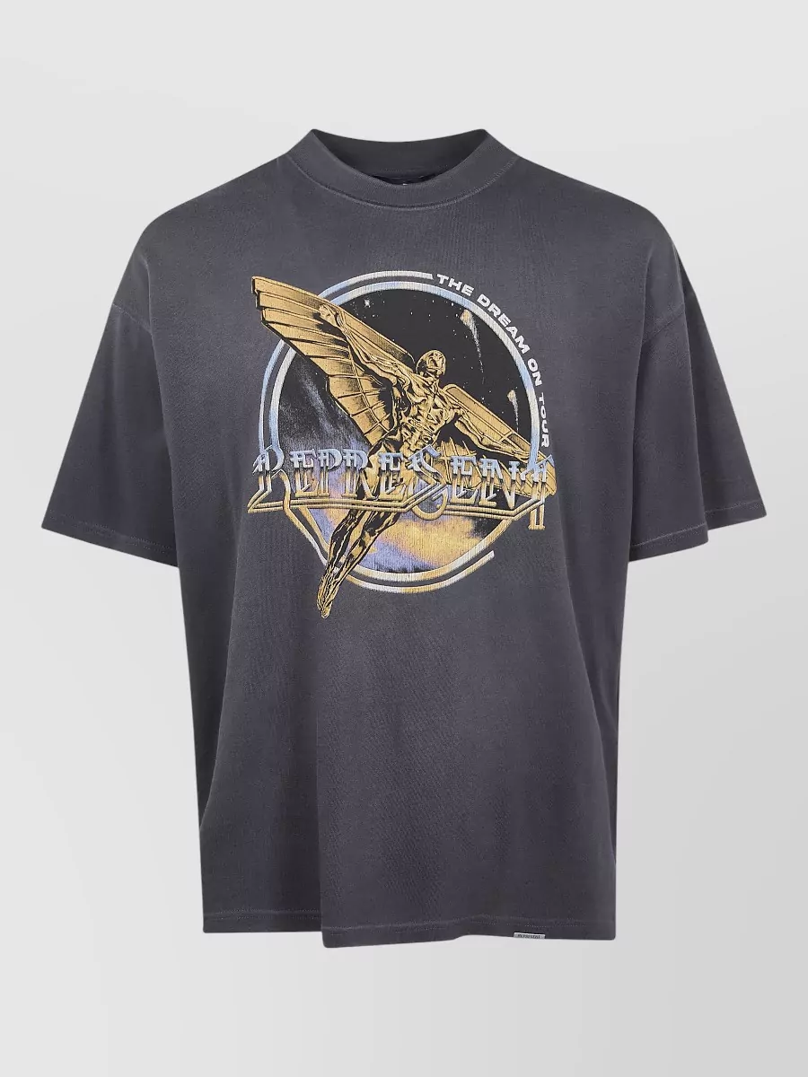 Represent Golden Tour Crew Neck Graphic T-Shirt