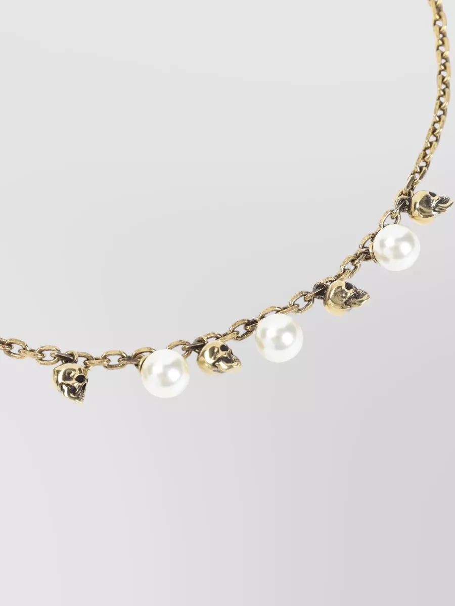 Alexander Mcqueen Pearl Pendant Necklace