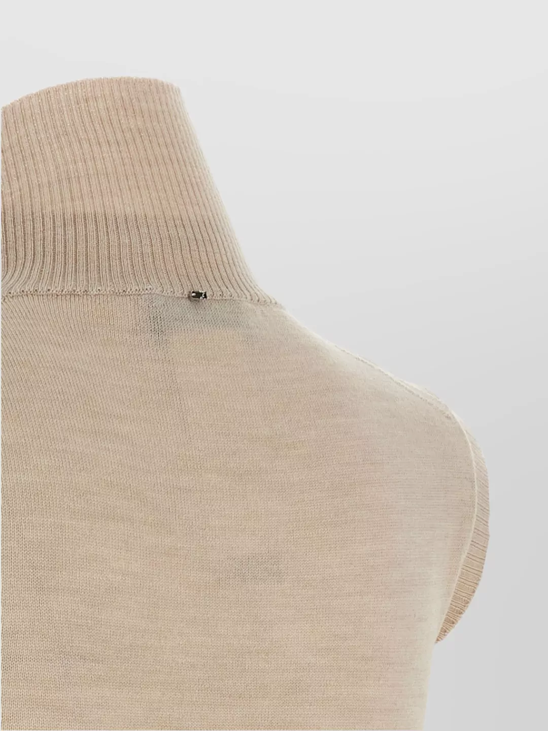 Sportmax Knitwear 'Wolf' Ribbed Turtleneck