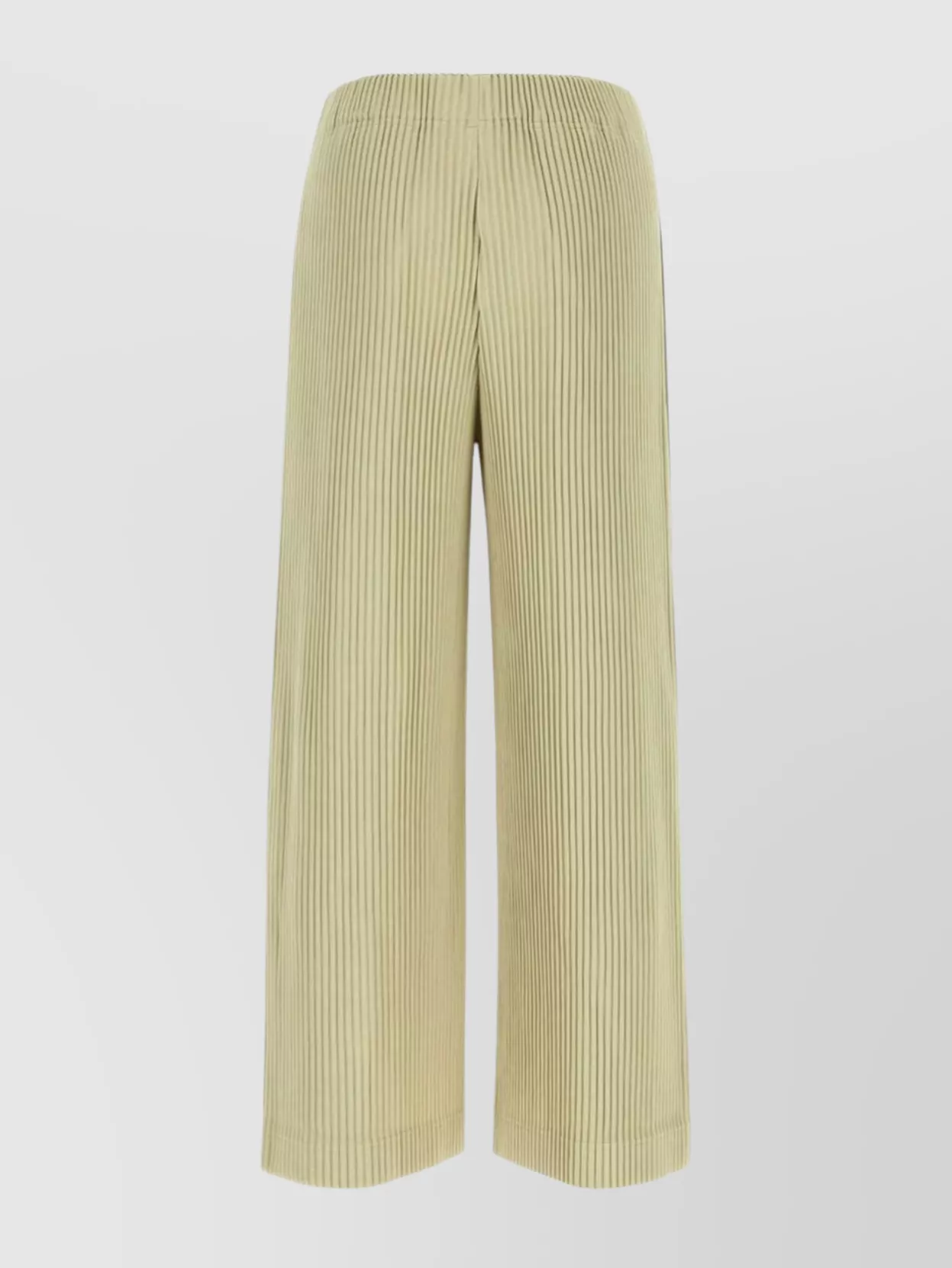Issey Miyake Wide-leg Pant With Elastic Waistband And Pleated Design