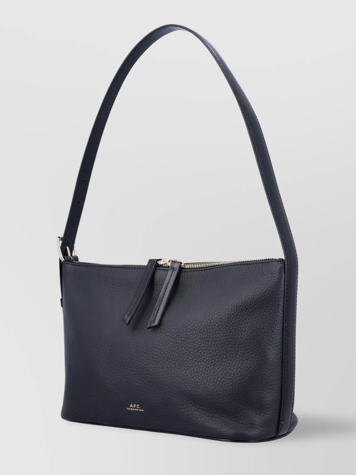 A.p.c. Vera Grained Leather Shoulder Bag
