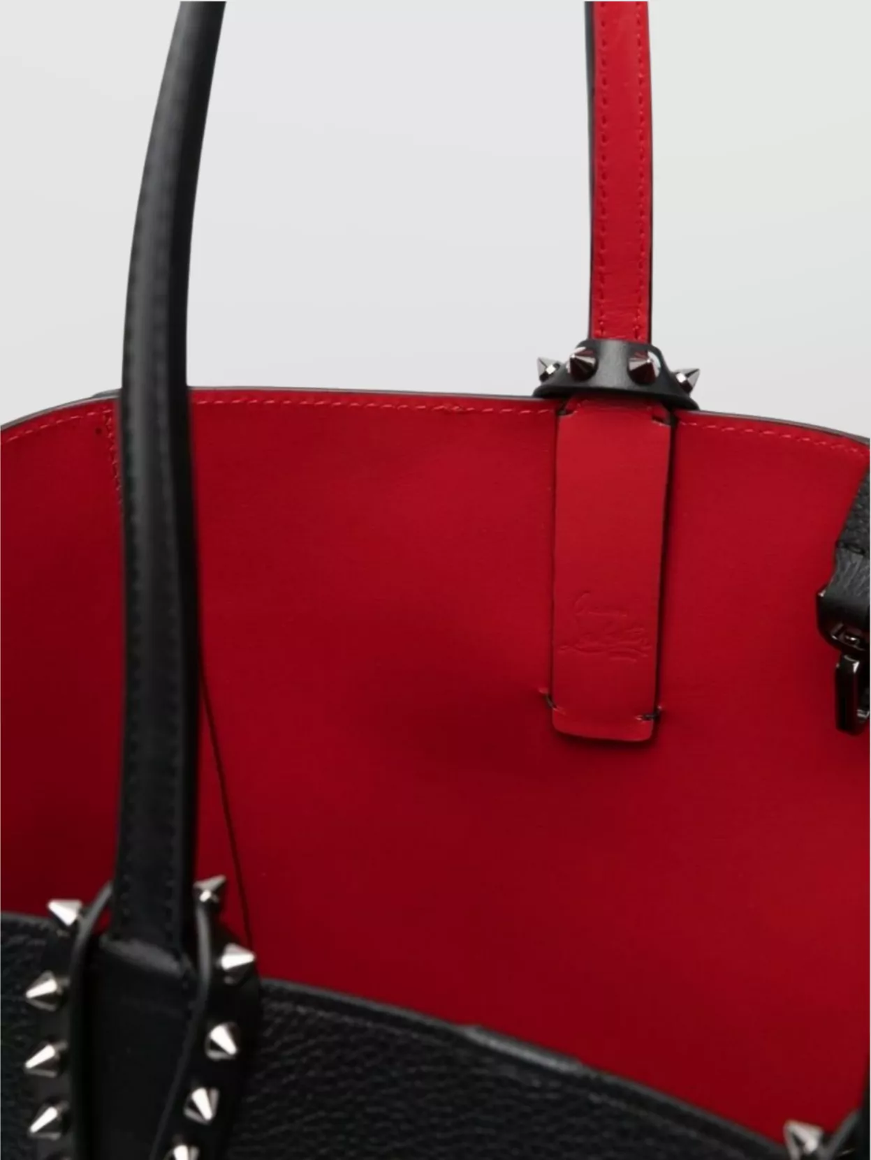 Christian Louboutin Studded Top Handles Tote Bag
