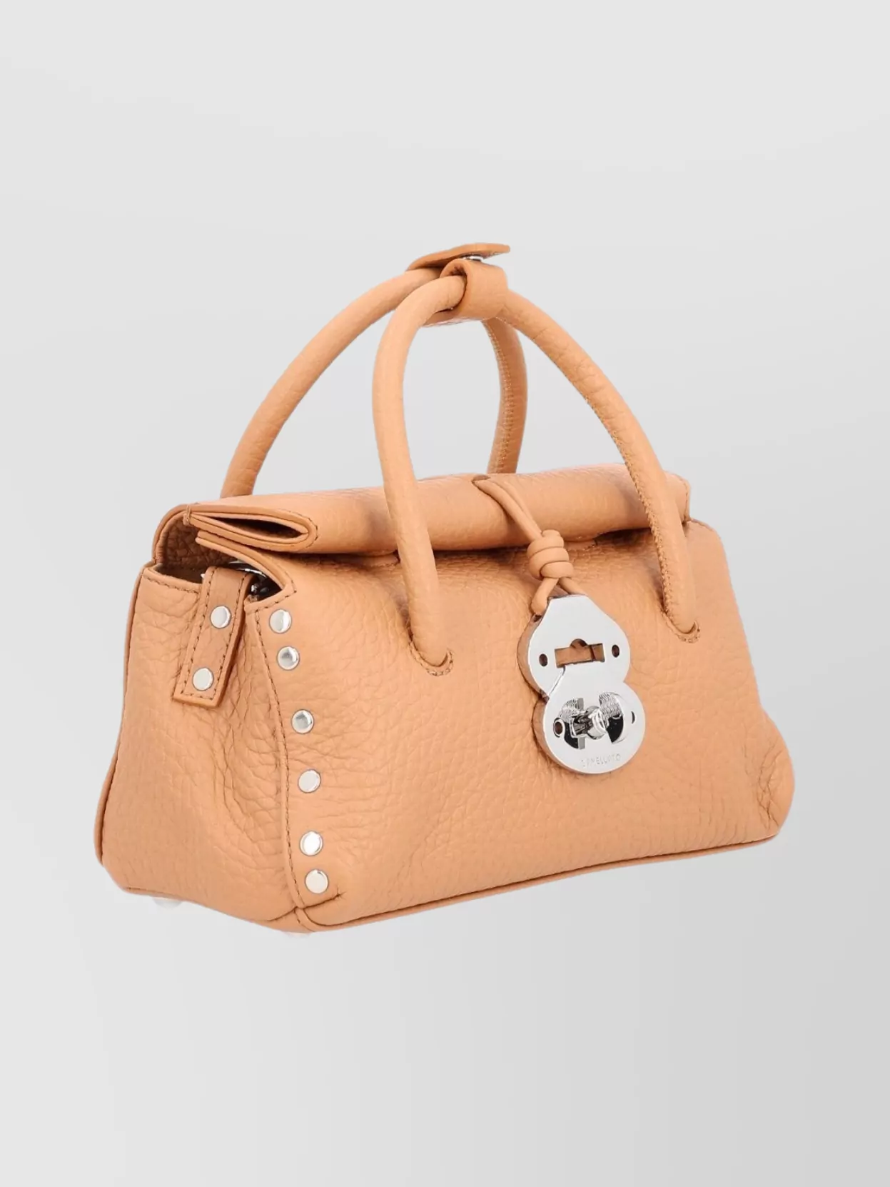 Zanellato Textured Shoulder Bag Adjustable Strap