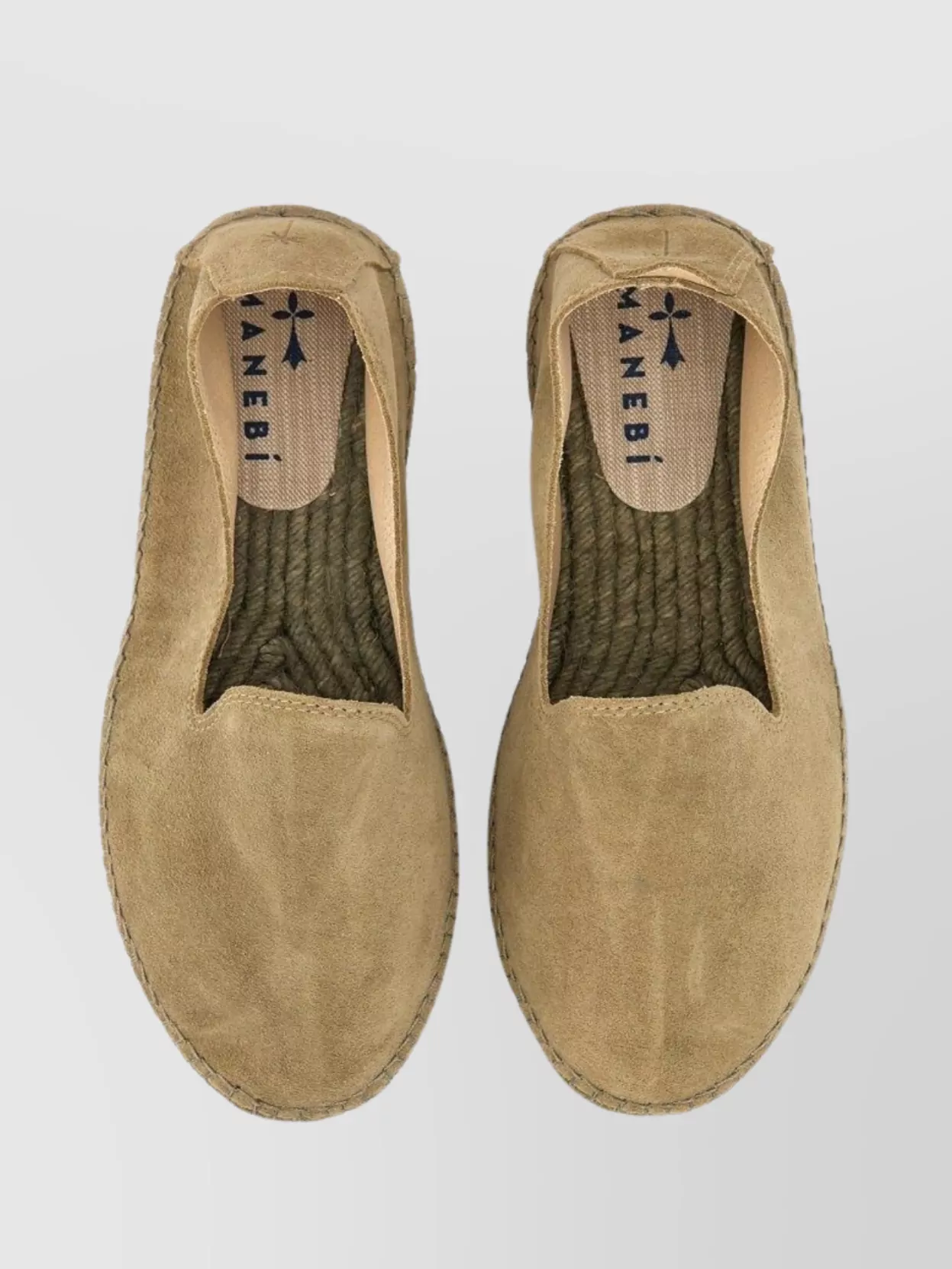 Manebi Suede Round Toe Espadrilles