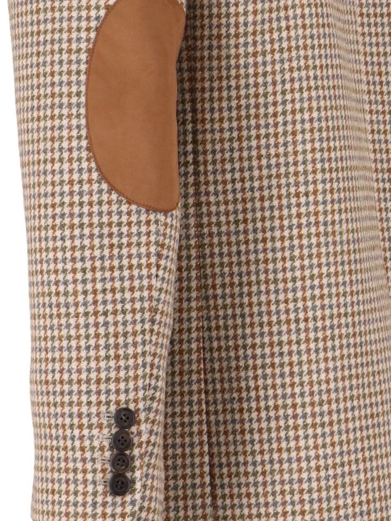 Dunst Notched Lapel Blazer Elbow Patches