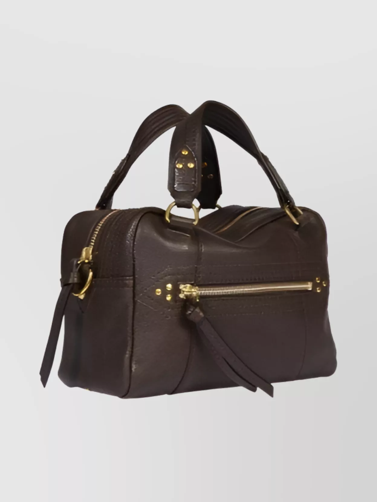Jérôme Dreyfuss Mini Bowling Shoulder Bag With Zip Pocket