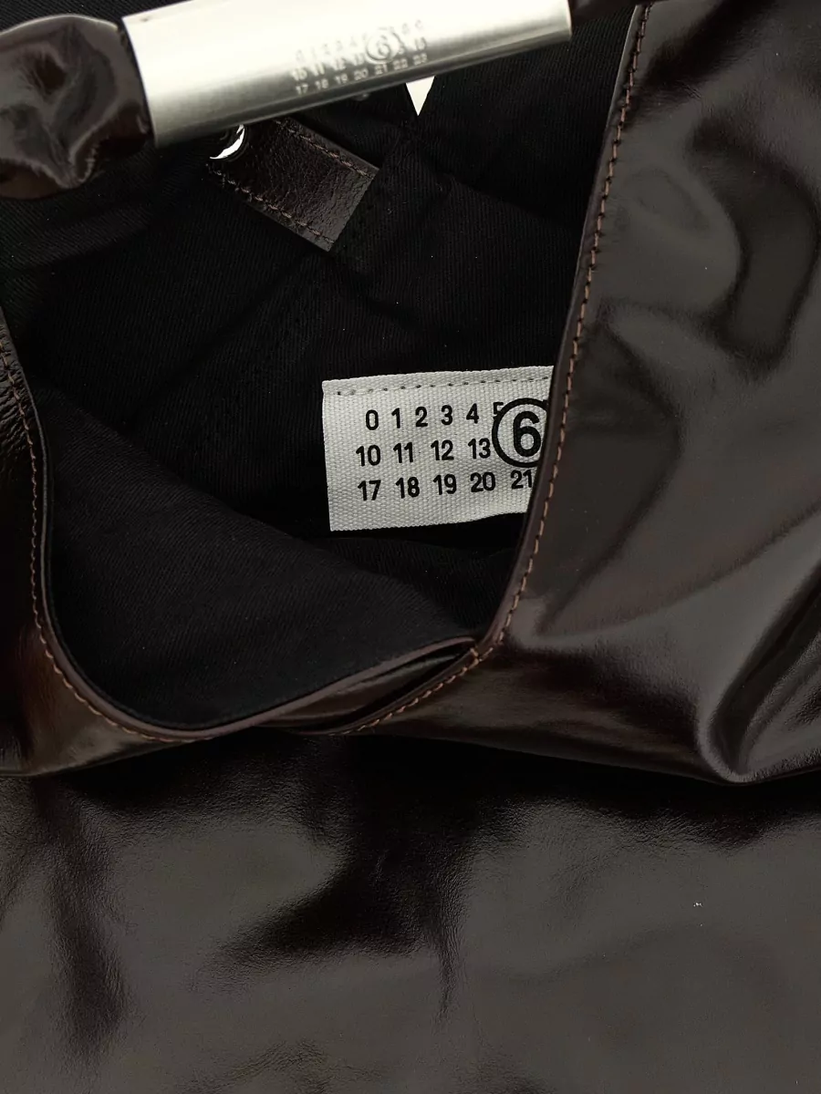 Mm6 Maison Margiela Japanese Medium Leather Tote Bag