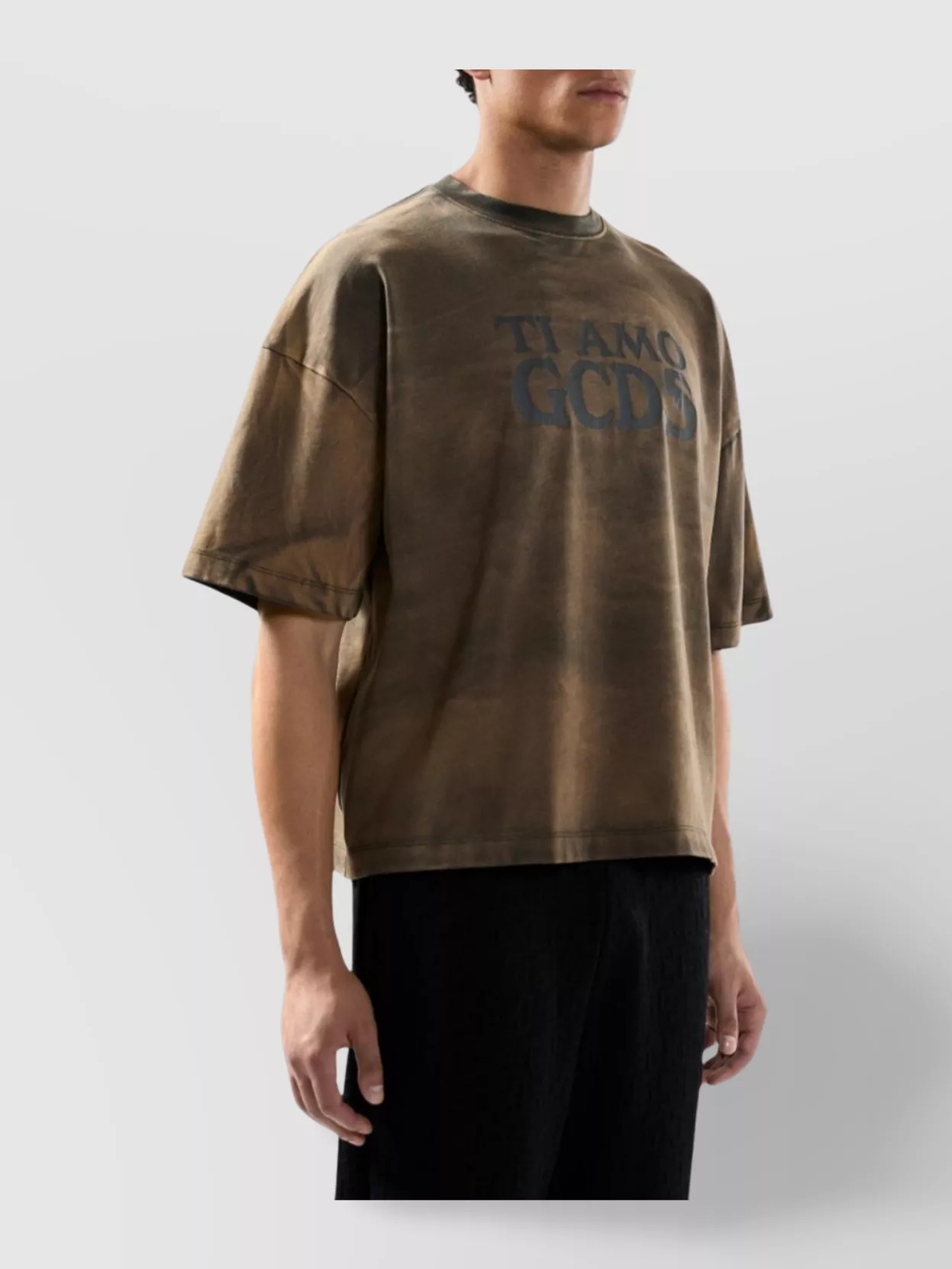 Gcds Love Graphic Print Relaxed Fit T-Shirt