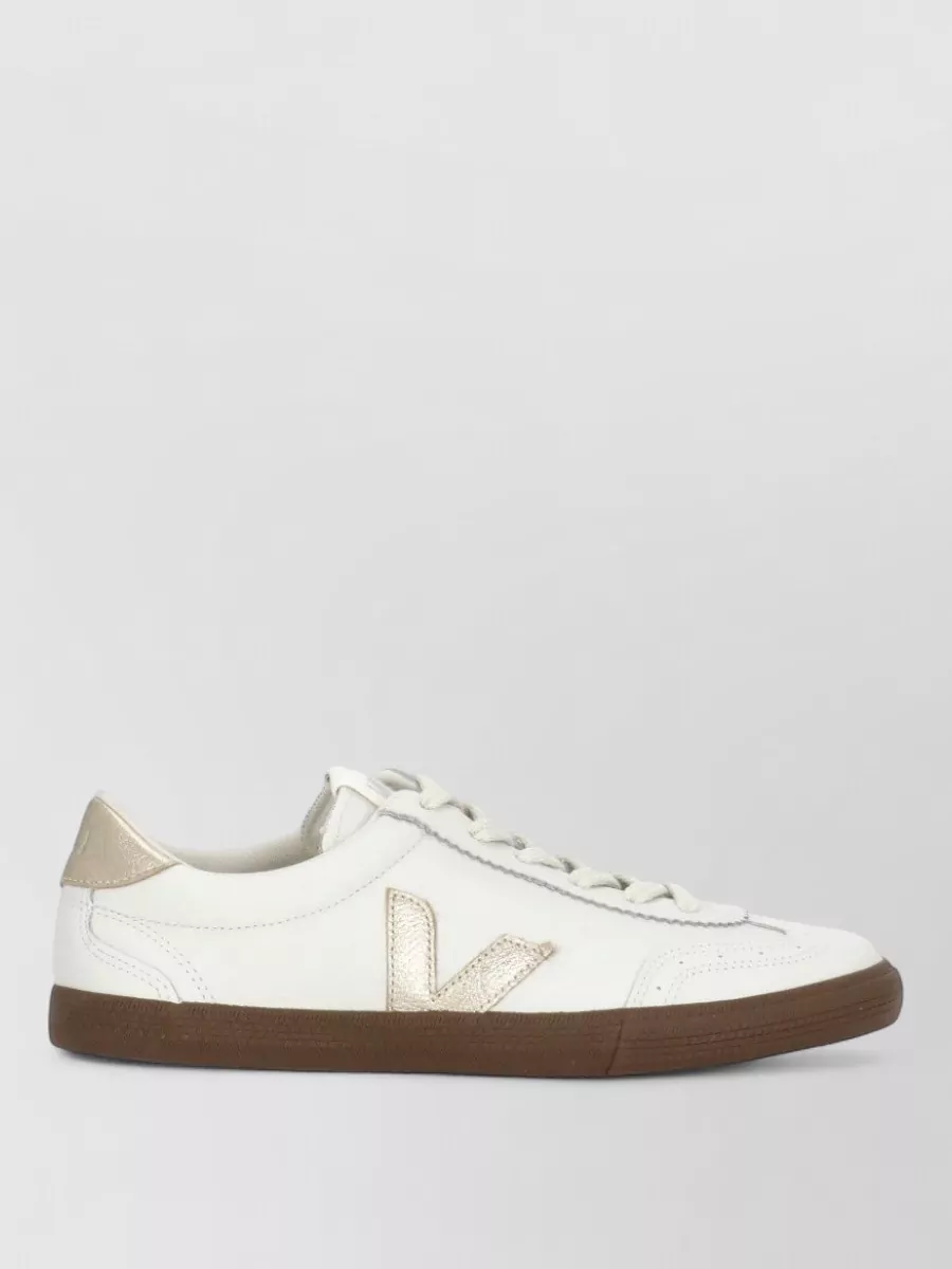 Veja leather low-top sneakers