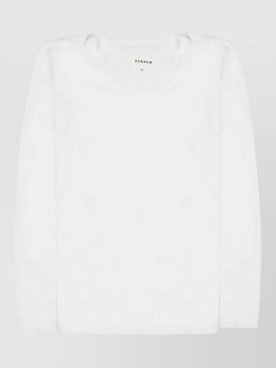 P.a.r.o.s.h. linen-blend jumper