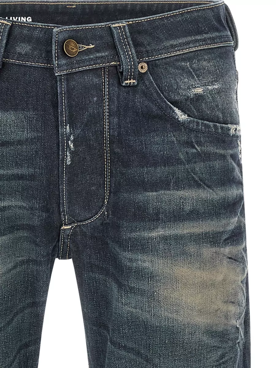 Diesel Denim Straight-Leg Jeans