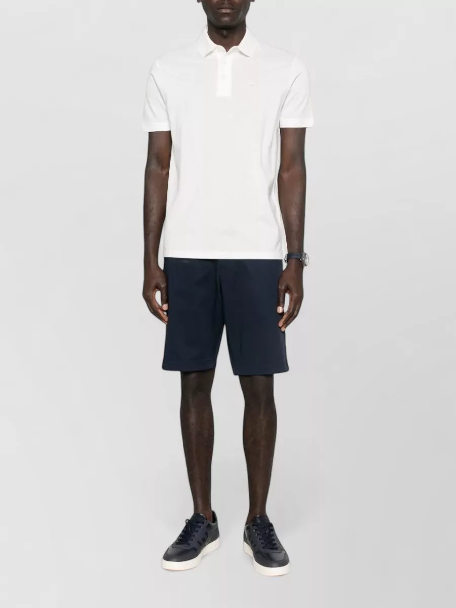 Emporio Armani Cotton Polo Shirt Short Sleeve Logo