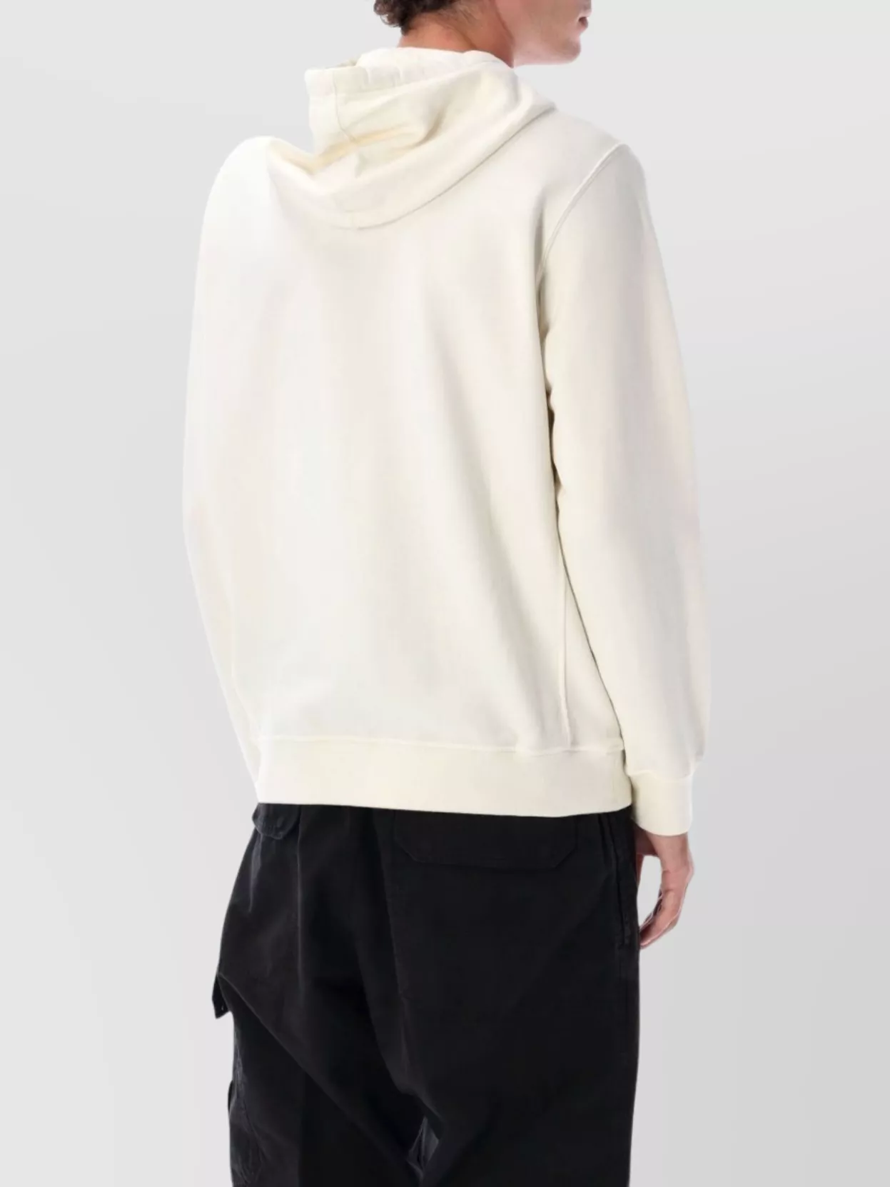 Stone Island Organic Cotton Zip Hooded Sweater
