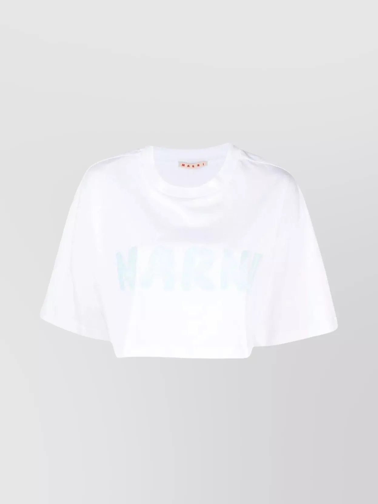 Shop Marni Maxi Brushstroke Print Boxy T-shirt In Black