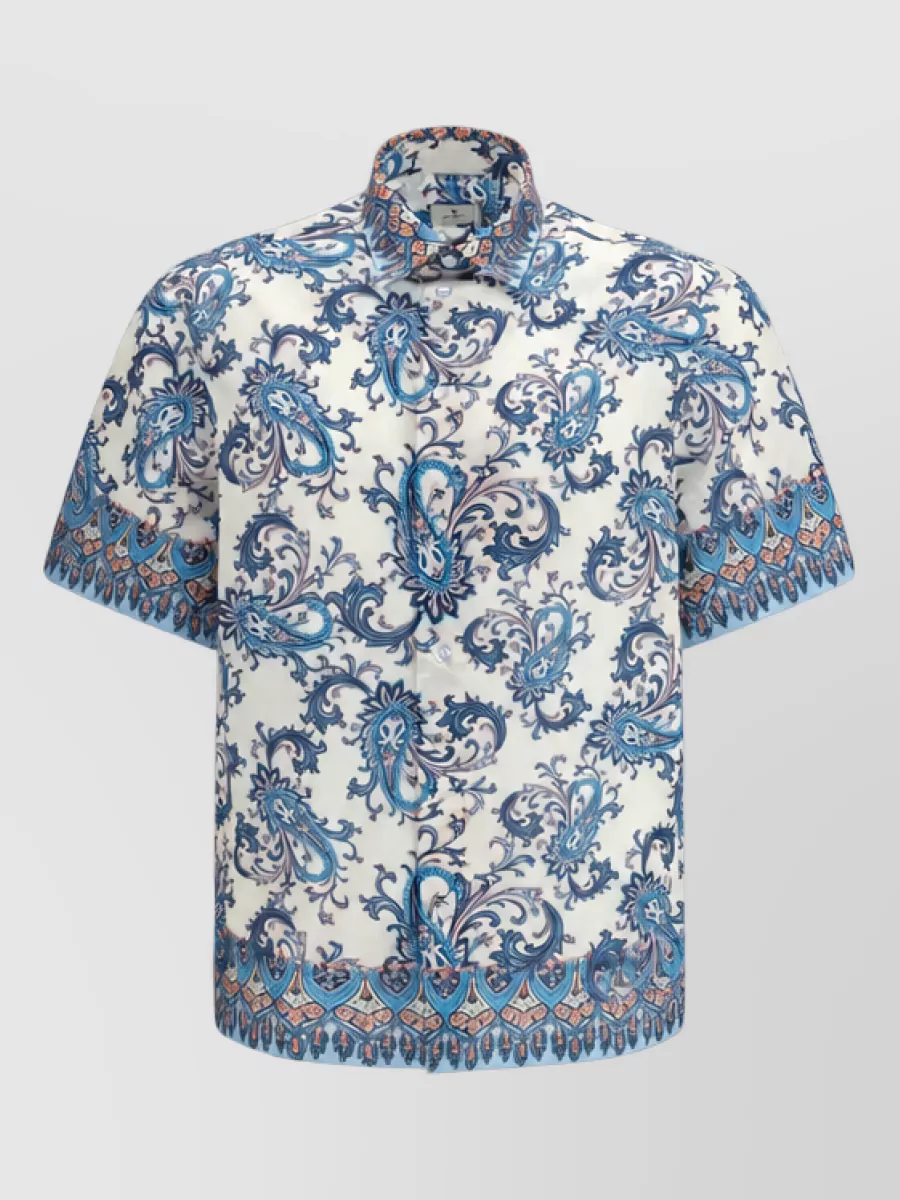 Etro cotton pattern shirt