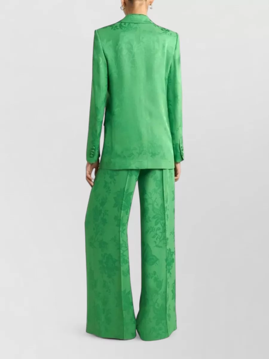 Etro Floral Print Double Breasted Outerwear