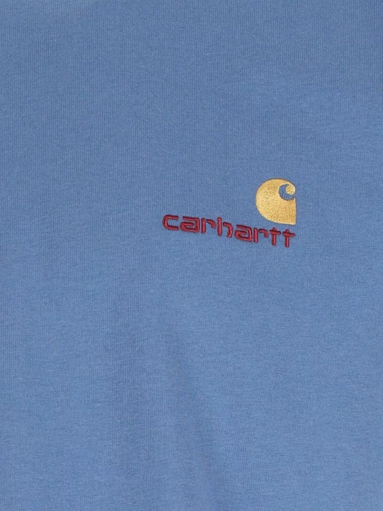 Carhartt Wip Crew Neck T-Shirt Short Sleeves Design